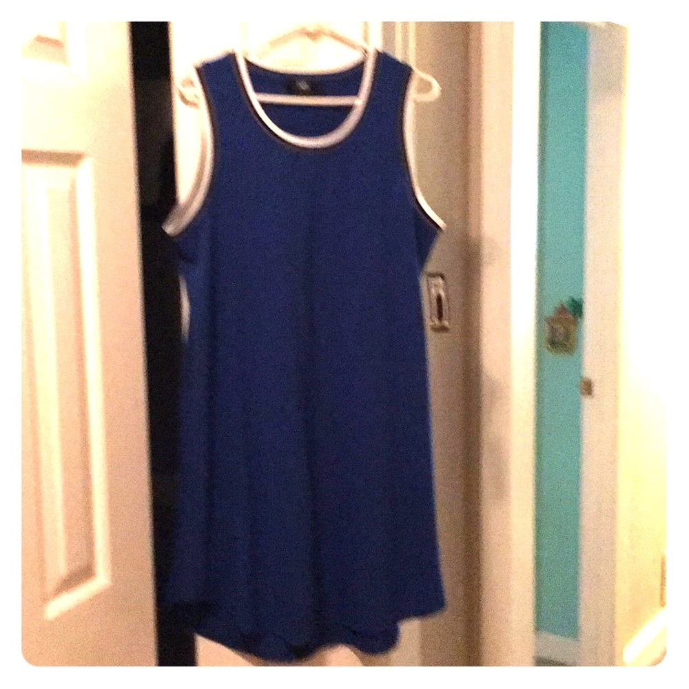 Royal Blue brand new ABS dress